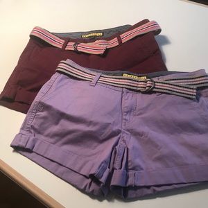Juniors Shorts Aeropostale 2 pairs